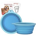 Prima Pets Collapsible Travel Bowl with Carabiner