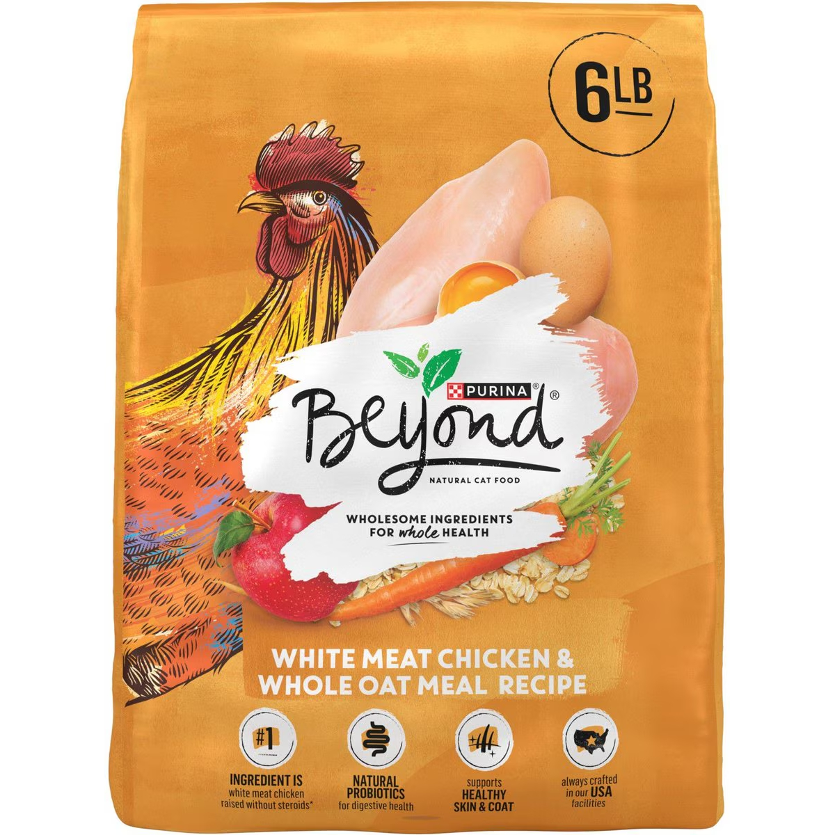 Purina Beyond Simply White Meat Chicken & Whole Oat Meal Recipe Dry Cat Food