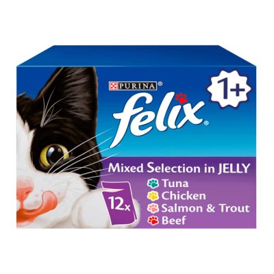 Purina Felix Mixed Selection in Jelly Wet Cat Food
