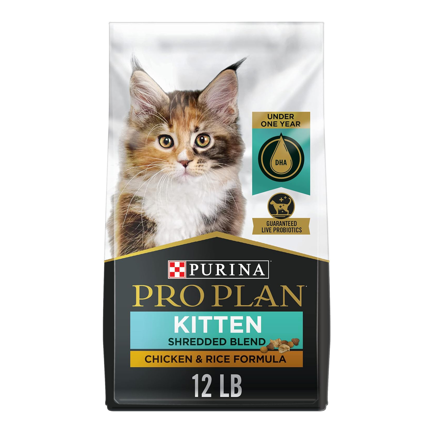 Purina Pro Plan With Probiotics, High Protein Dry Kitten Food