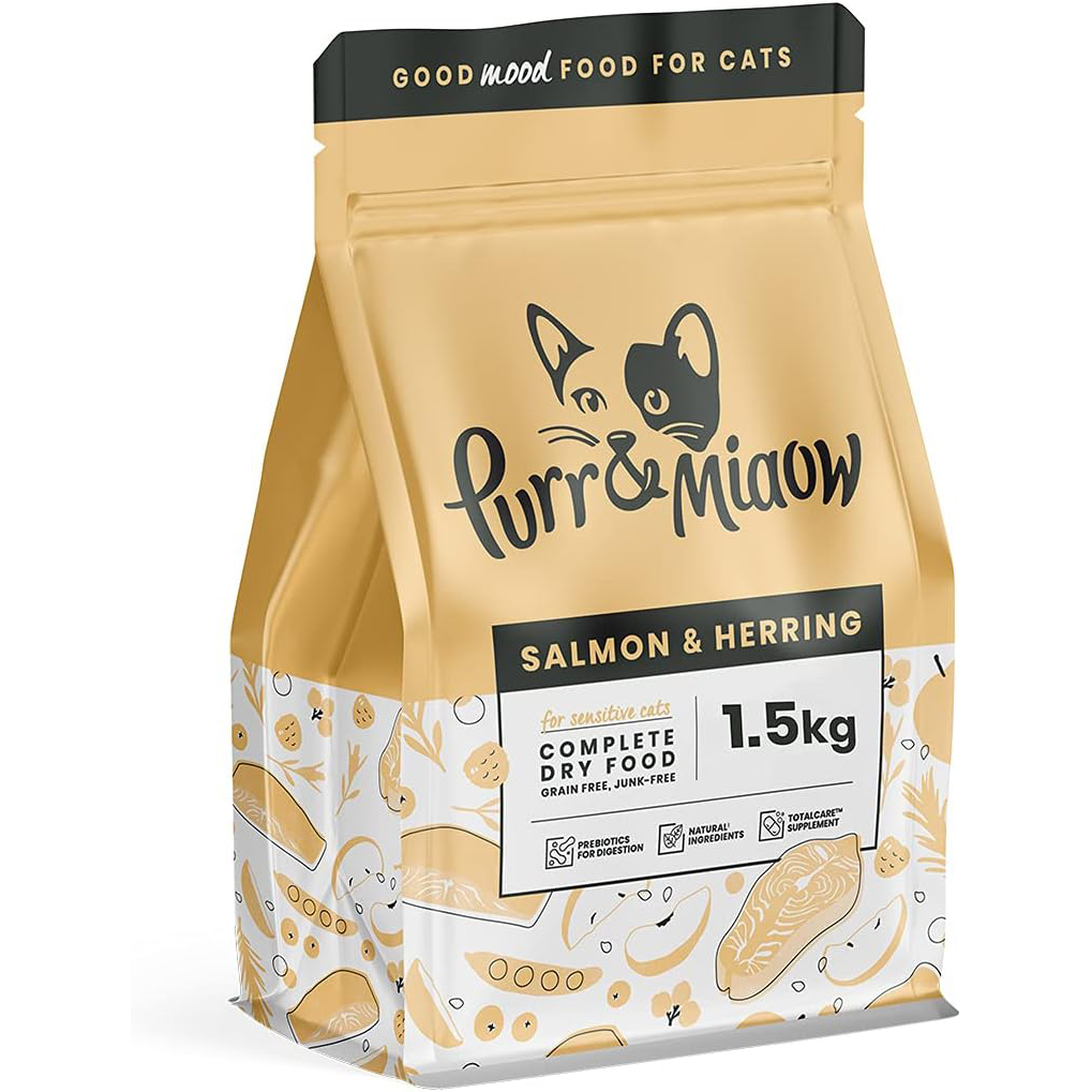 Purr & Miaow - Complete Dry Grain Free Sensitive Cat Food