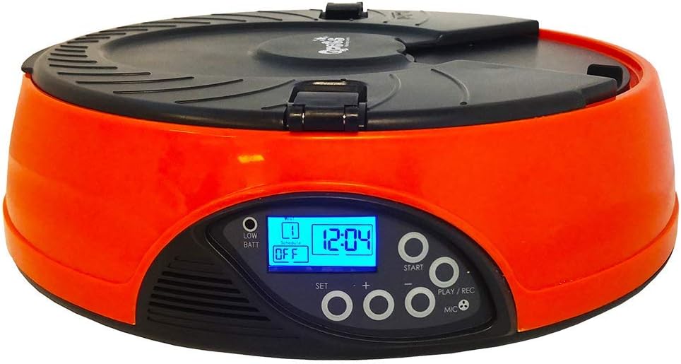 Qpets AF 108 Plus Programmable Automatic Pet Feeder