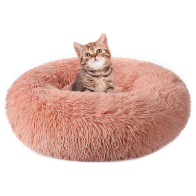 Rabbitgoo Donut Calming Cat Bed