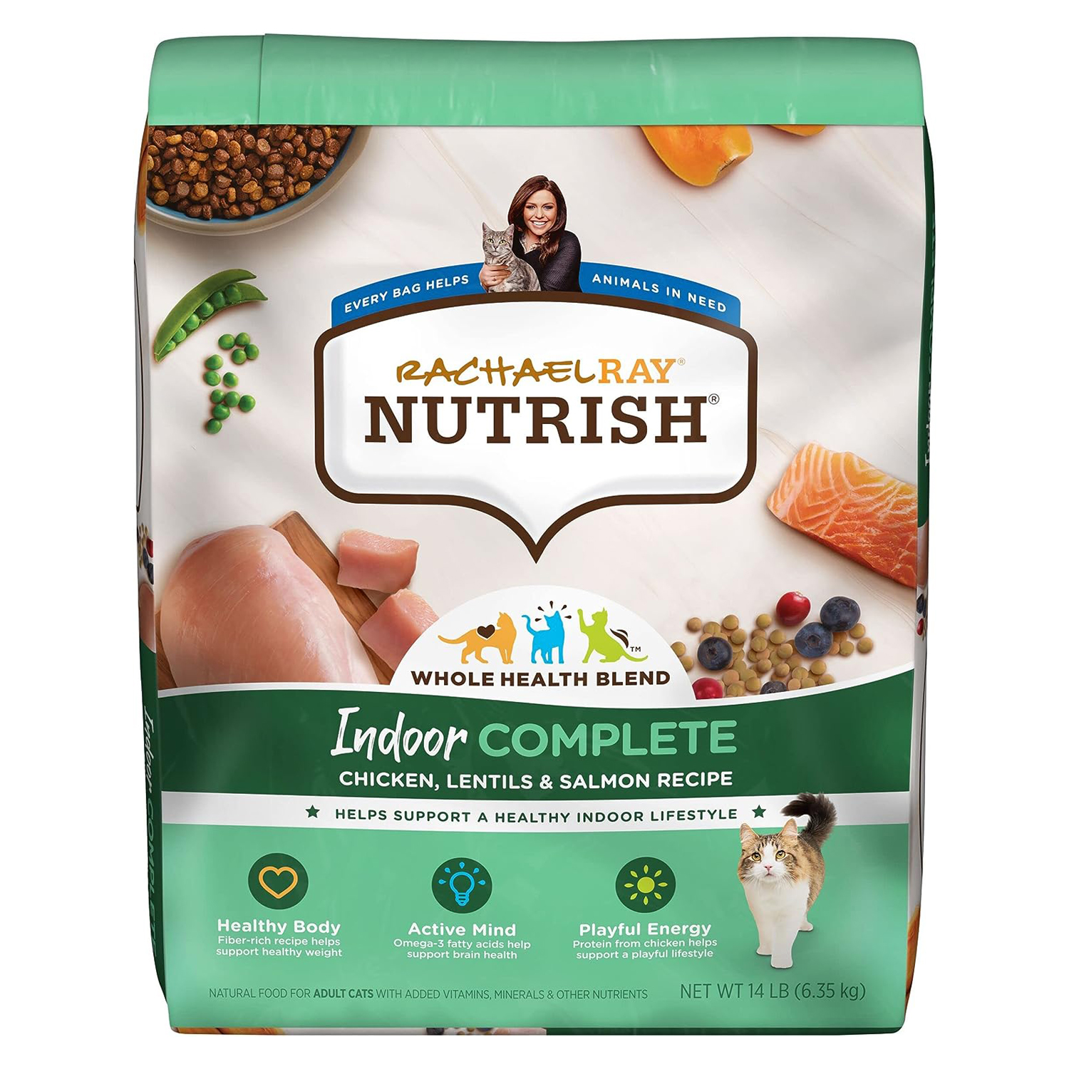Rachael Ray Nutrish Indoor Complete Premium Natural Dry Cat Food