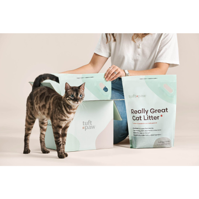 Really Great Cat Litter by Tuft and Paw
