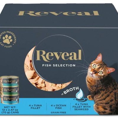 Reveal Natural Grain-Free Variety of Fish Cat Food