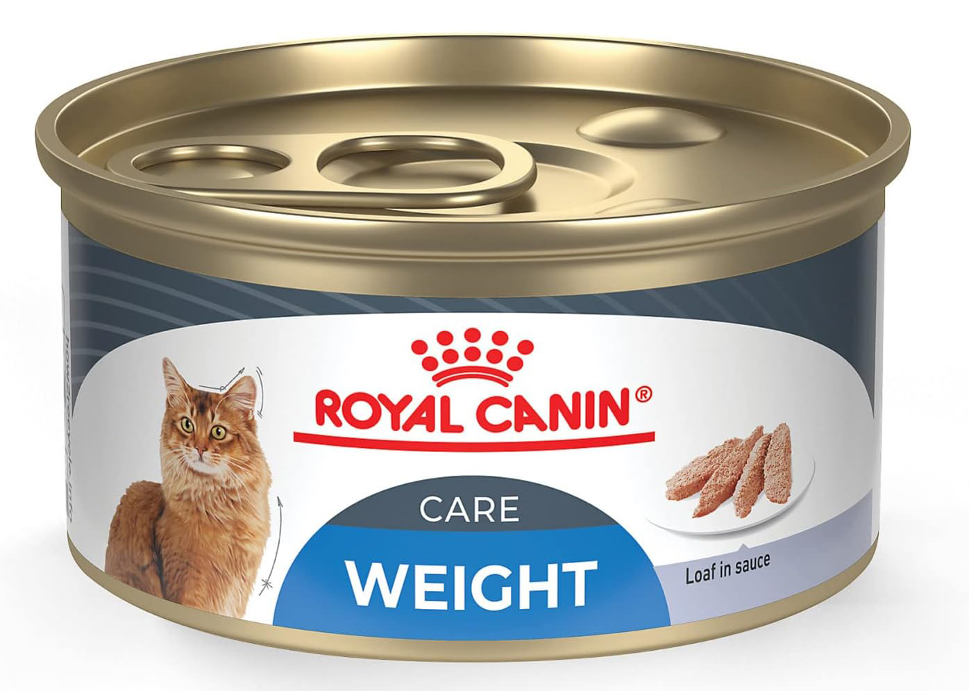 Royal Canin Feline Care Nutrition Ultra Light Loaf In Sauce Canned Cat Food