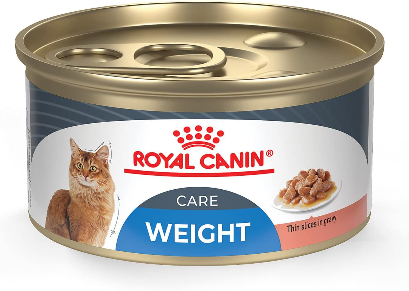 Royal Canin Feline Care Nutrition Ultra Light Thin Slices In Gravy Canned Cat Food