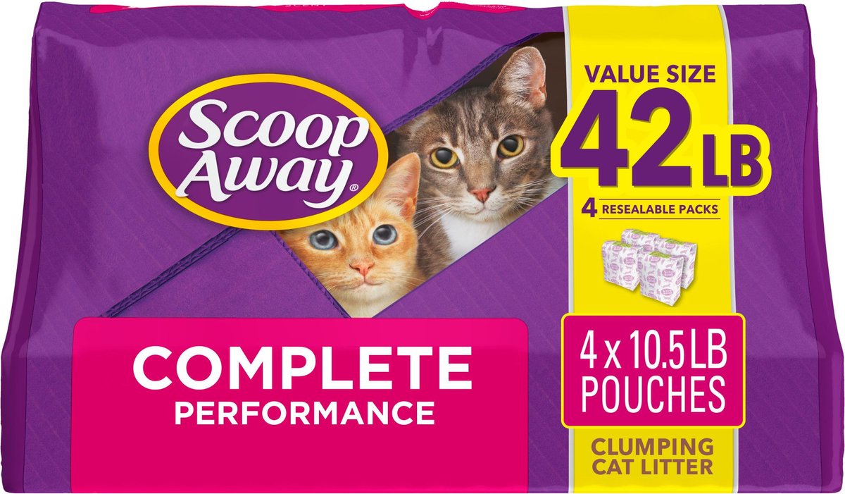 Scoop Away Complete Performance Clay Cat Litter