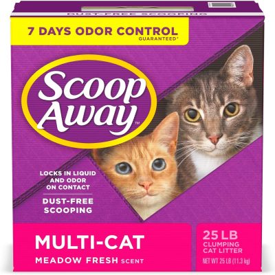 Scoop Away Multi-Cat Meadow Fresh Scented Clumping Clay Cat Litter