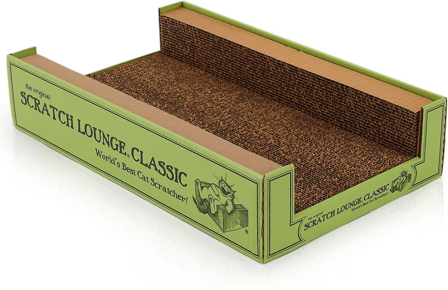 Scratch Lounge The Original Scratch Lounge Cat Toy with Catnip