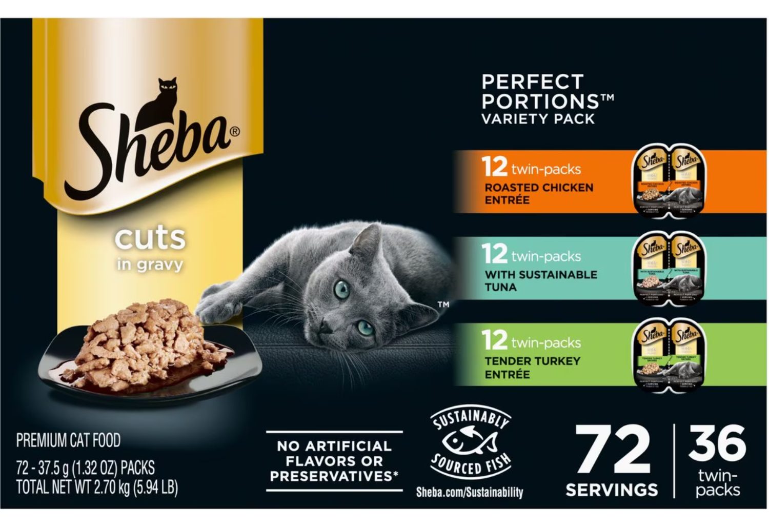 Sheba Perfect Portions Grain-Free Cat Food