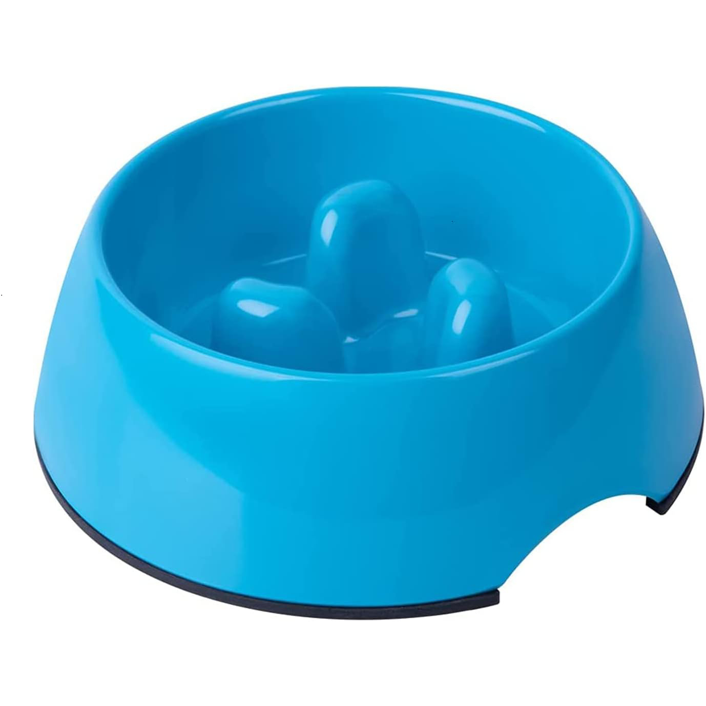 Slow Feeder Dog Bowl Cat Bowl 1_2 Cup Slow Feeding Dog Bowl for Small Medium Breed Anti Gulping Healthy Eating Interactive Bloat Stop Fun Alternative Non Slip Puzzle Dog Food Bowl New