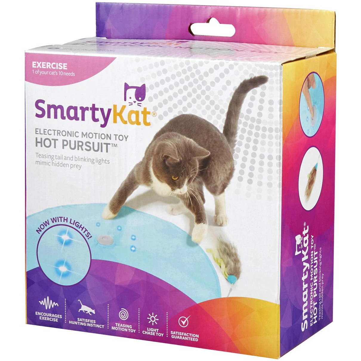 SmartyKat Hot Pursuit Electronic Concealed Motion Cat Toy