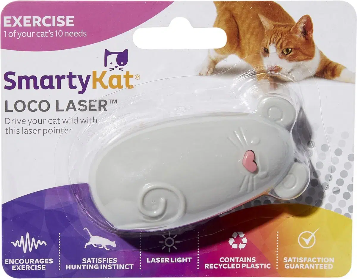 SmartyKat Loco Laser Cat Toy