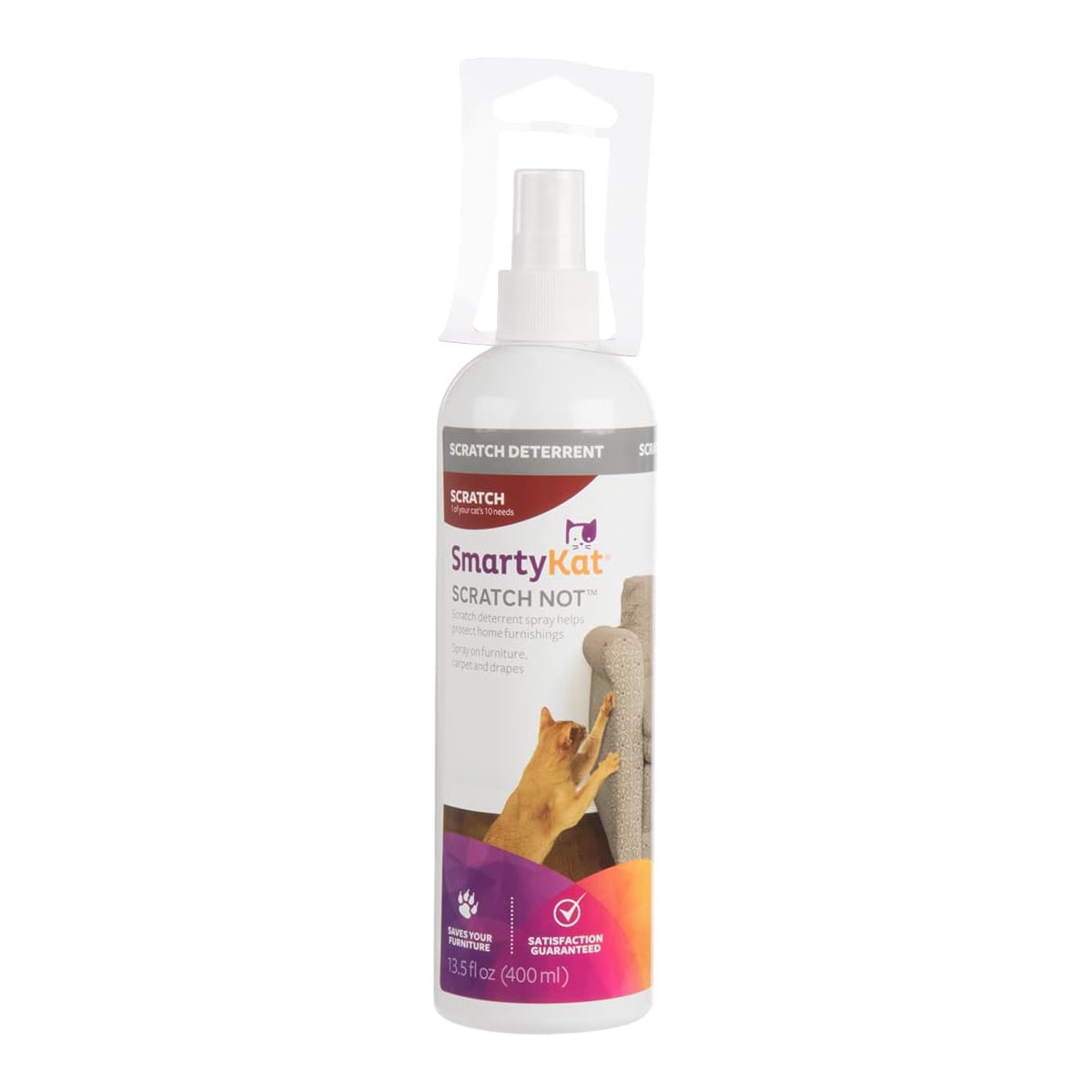 SmartyKat Scratch Not Scratch Deterrent Spray for Cats