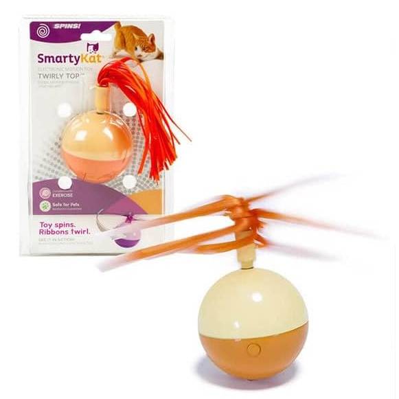 SmartyKat Twirly Top Electronic Motion Cat Toy
