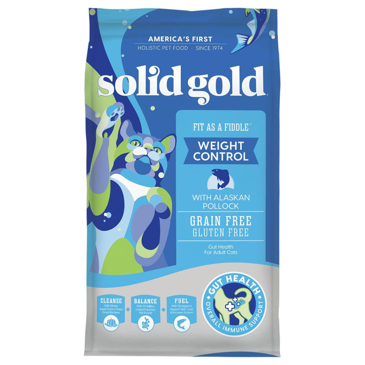 Solid Gold - Fit as a Fiddle Weight Management Cat Food