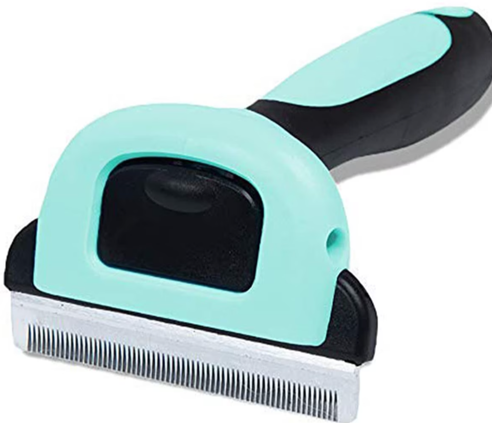 SunGrow Undercoat Deshedding Brush for Short Haired Dog & Cat Shedding Control & Grooming Tool