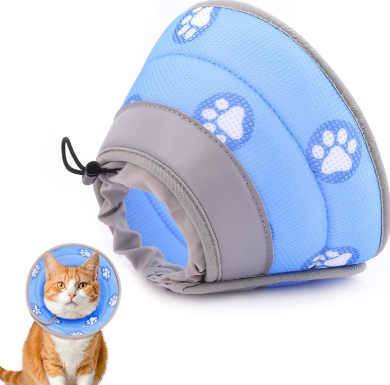 Supet Soft Air Mesh Cat Recovery Cone