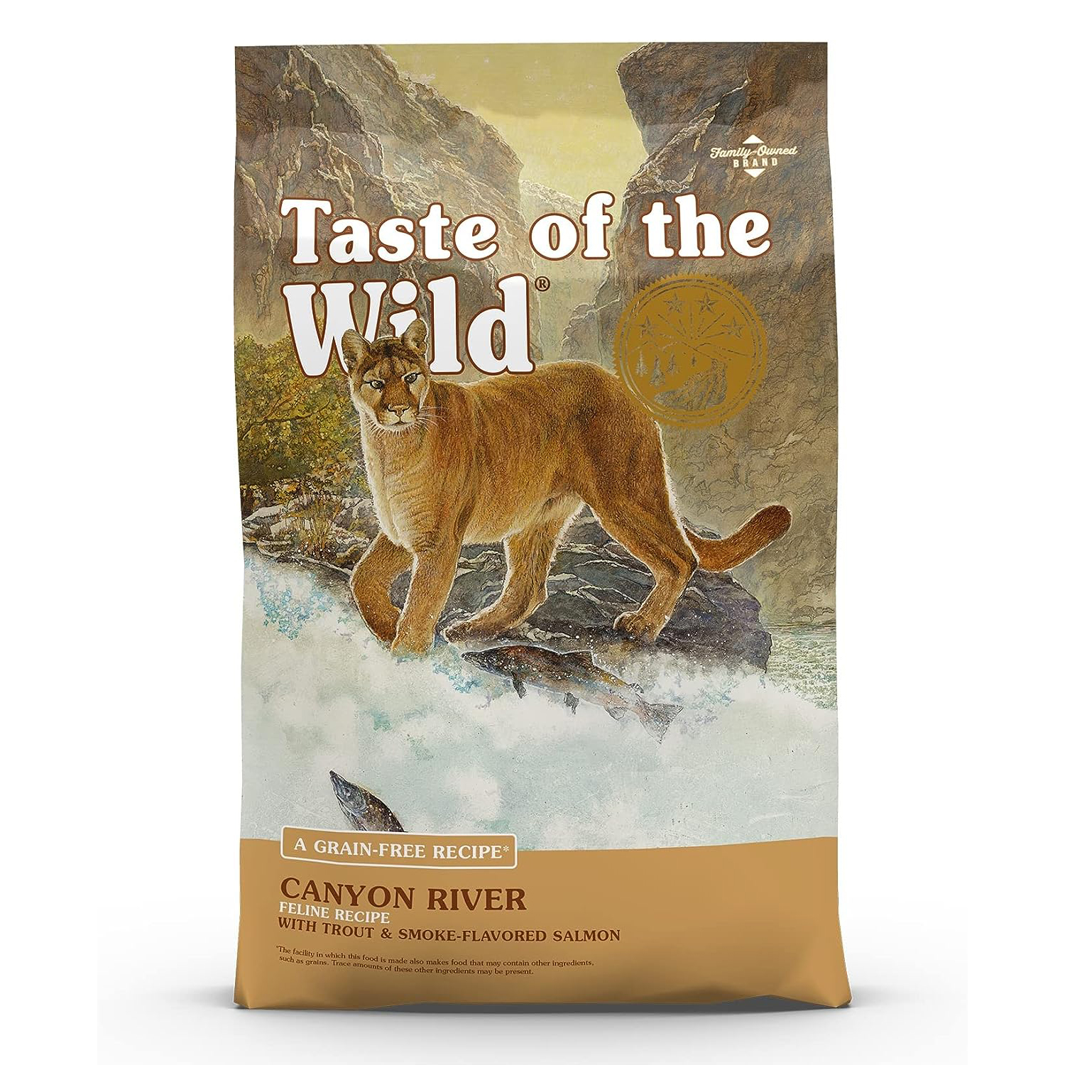 Taste Of The Wild Canyon River Grain-Free Dry Cat Food