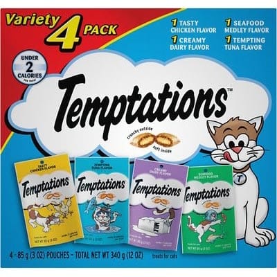Temptations Feline Favorites Classic Variety Pack Cat Treats