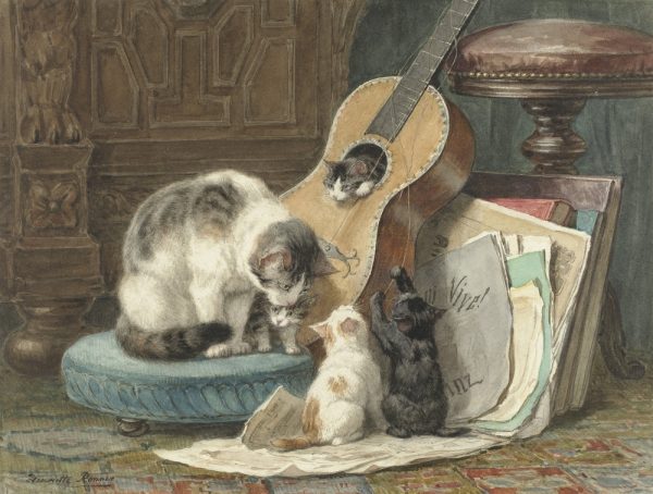 20 Famous Cat Paintings - Exploring Modern and Classic Masterpieces ...