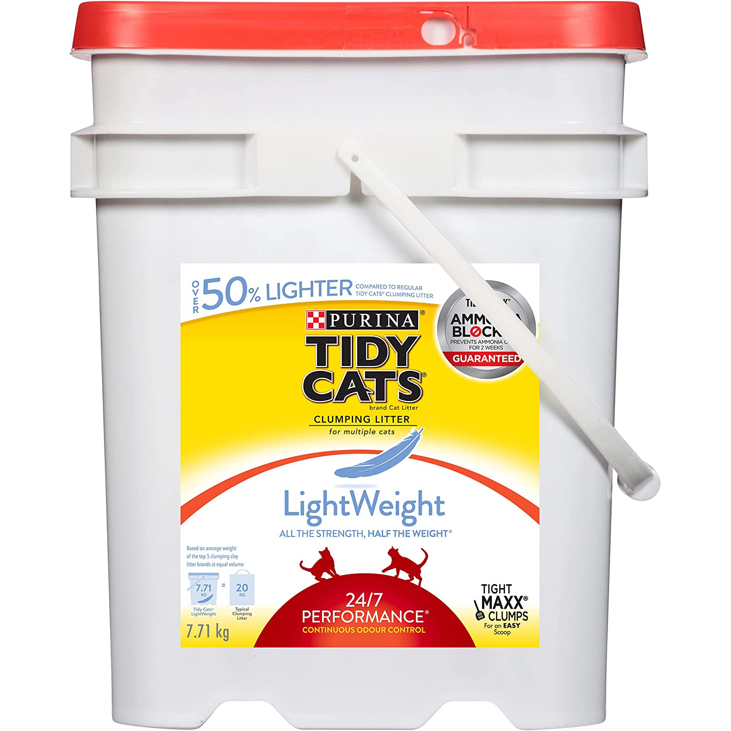 Tidy Cats 24_7 Performance Lightweight Cat Litter for Multiple Cats