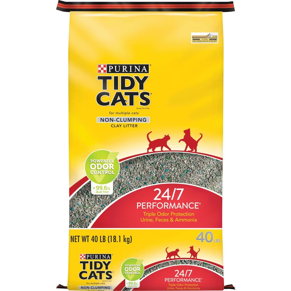 Tidy Cats 24_7 Performance Scented Non-Clumping Clay Cat Litter New