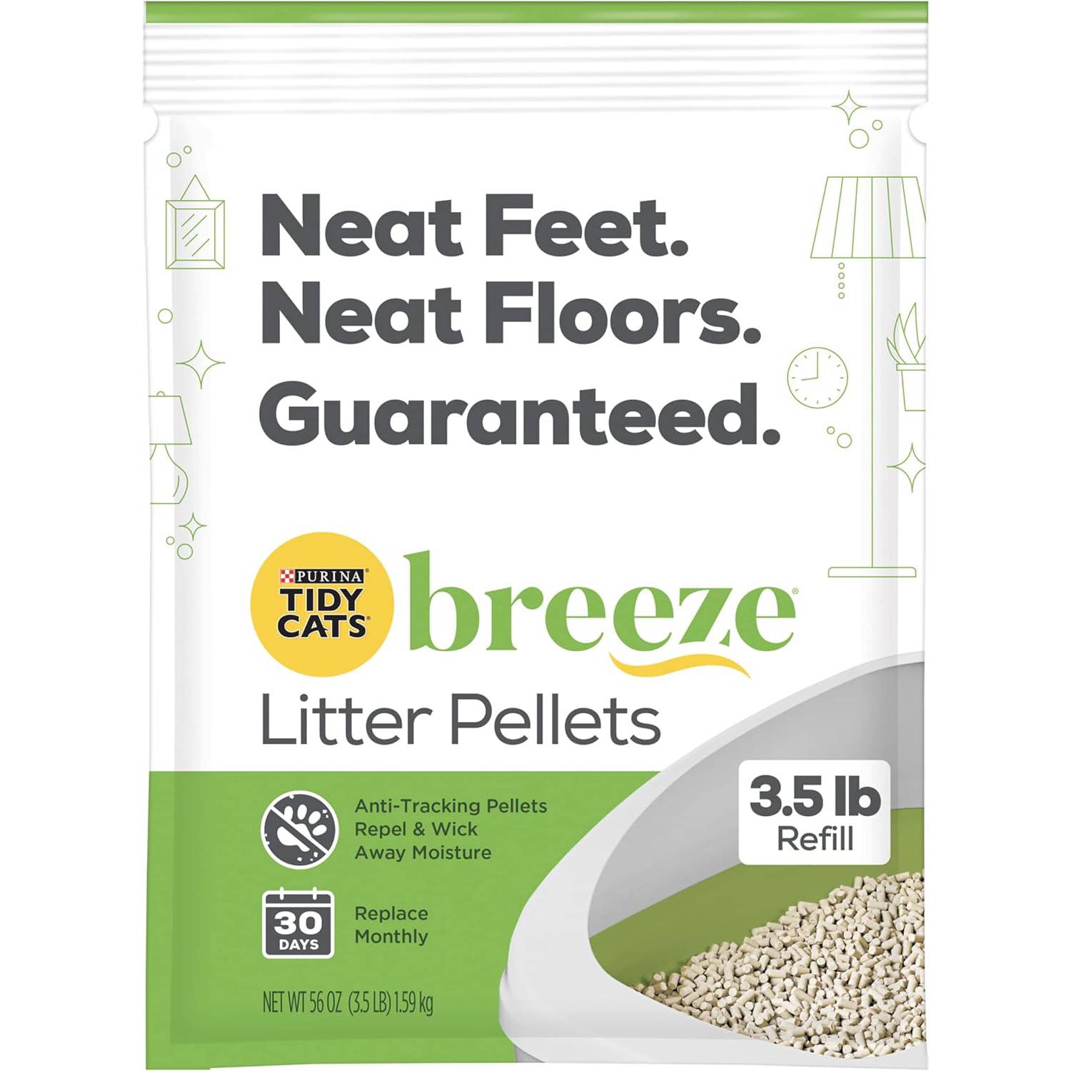 Tidy Cats Breeze Cat Litter Pellets Refill