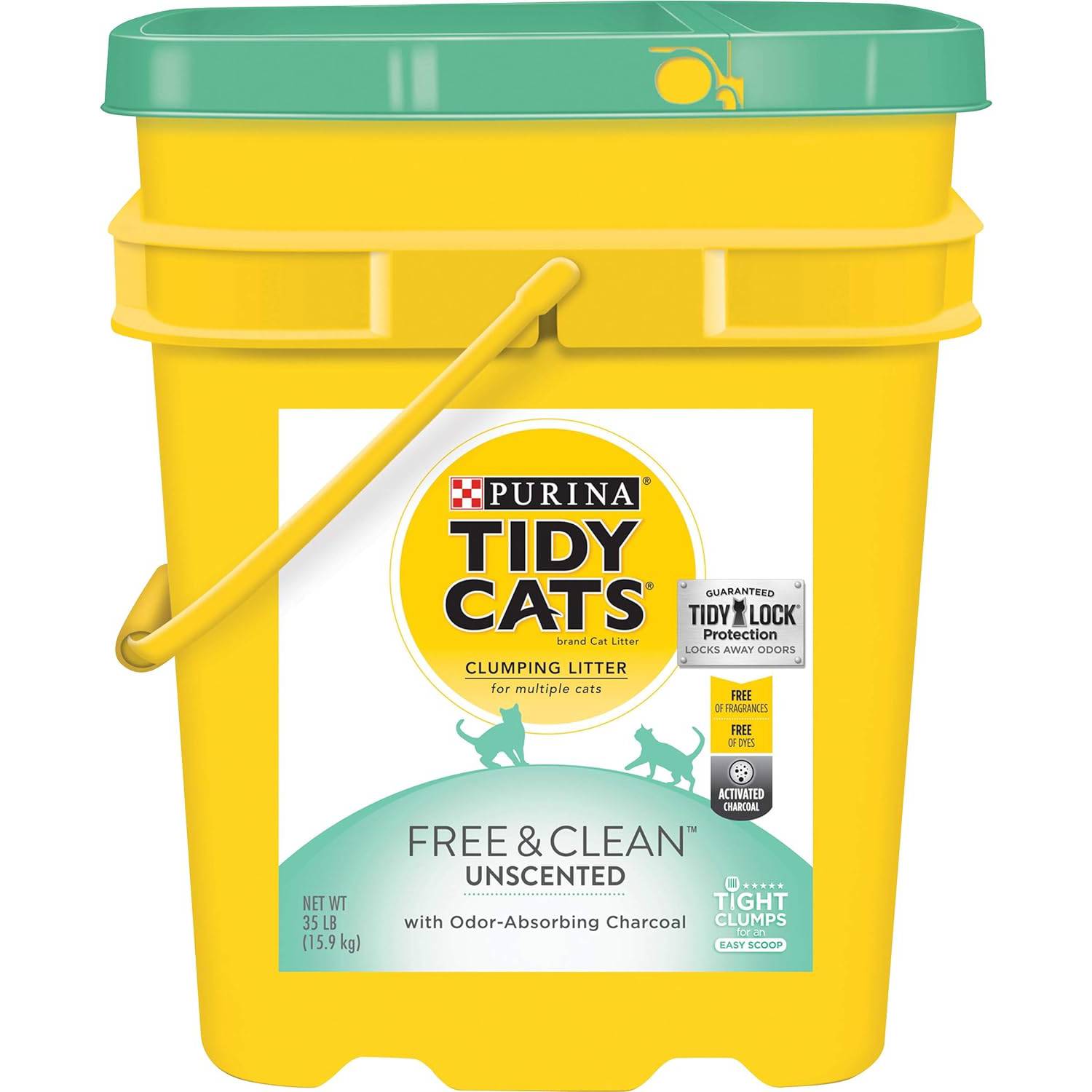 Tidy Cats Free & Clean Unscented Clumping Clay