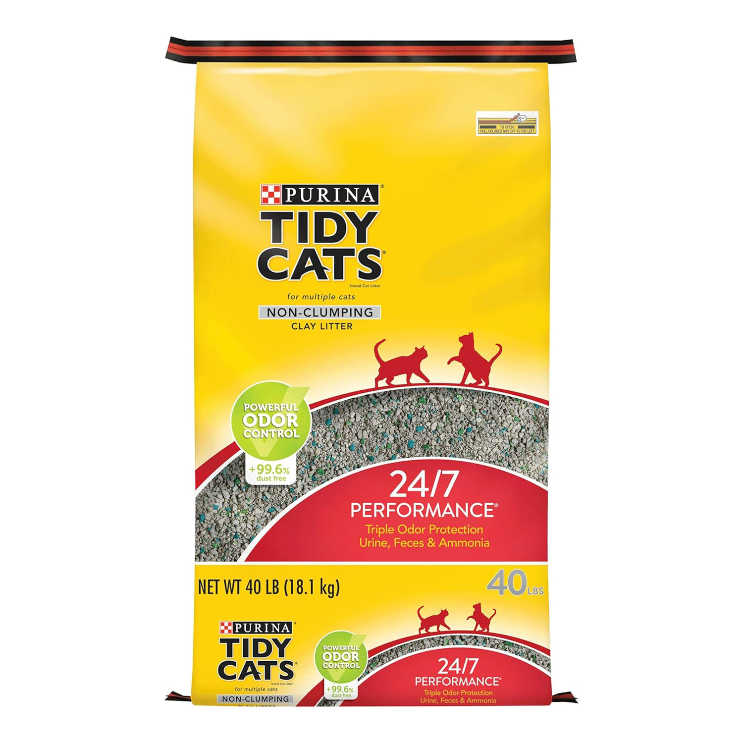 Tidy Cats Non Clumping 24:7 Performance Multi Cat Litter