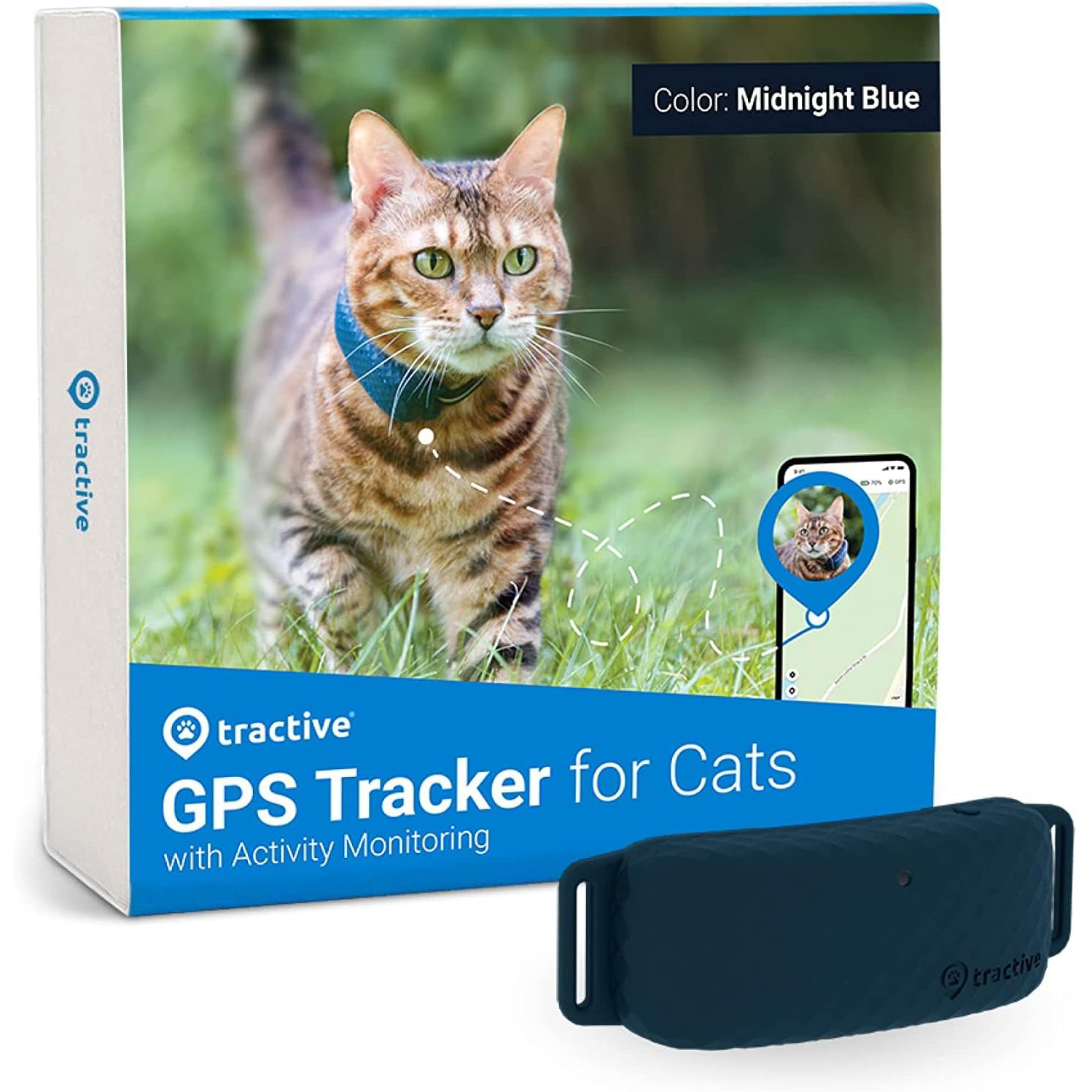 Tractive Cat GPS Tracker with Activity Monitoring