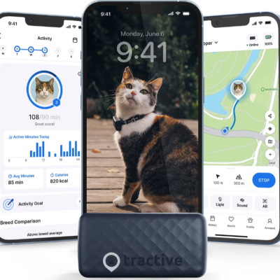Tractive Cat GPS Tracker with Activity Monitoring