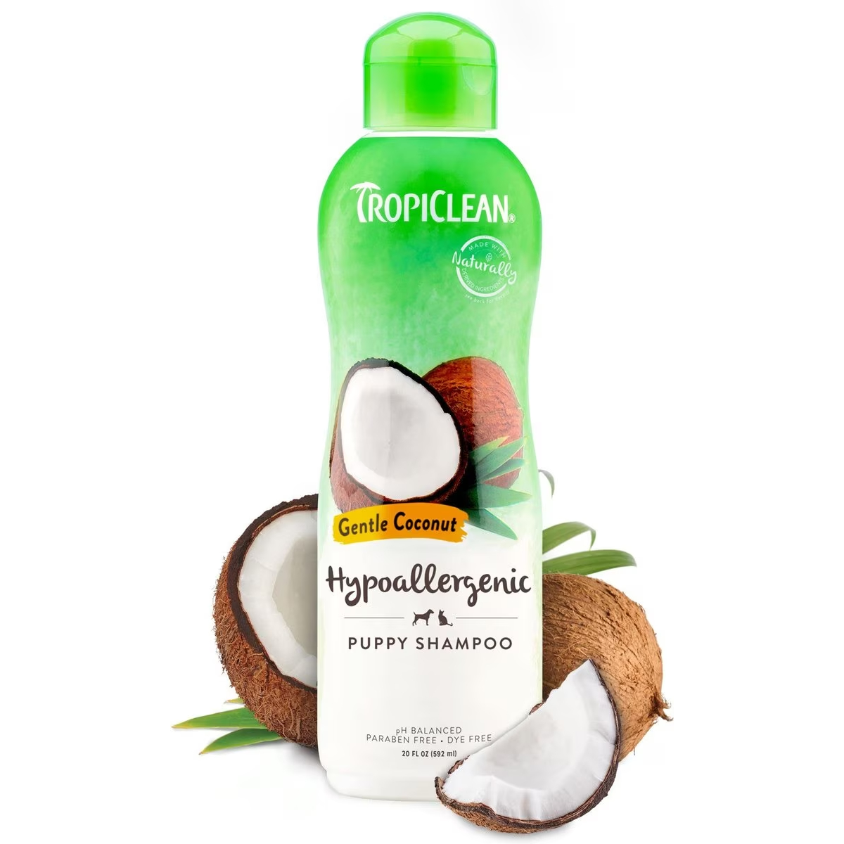 TropiClean Hypo-Allergenic Gentle Coconut Puppy & Kitten Shampoo