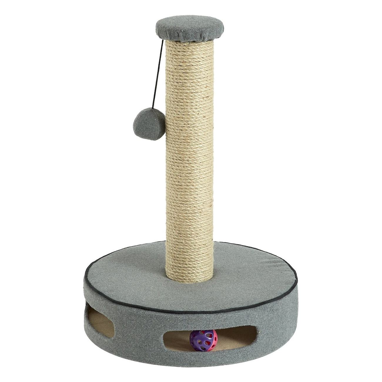 Two By Two The Elm 19.7-in Jute Cat Scratching Post