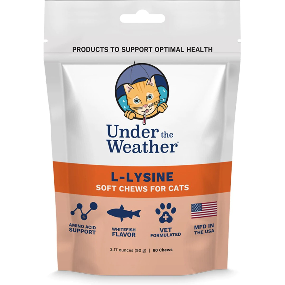 Under the Weather L-Lysine Cat Supplement