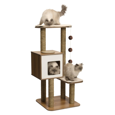 Vesper High Base Modern Cat Tree