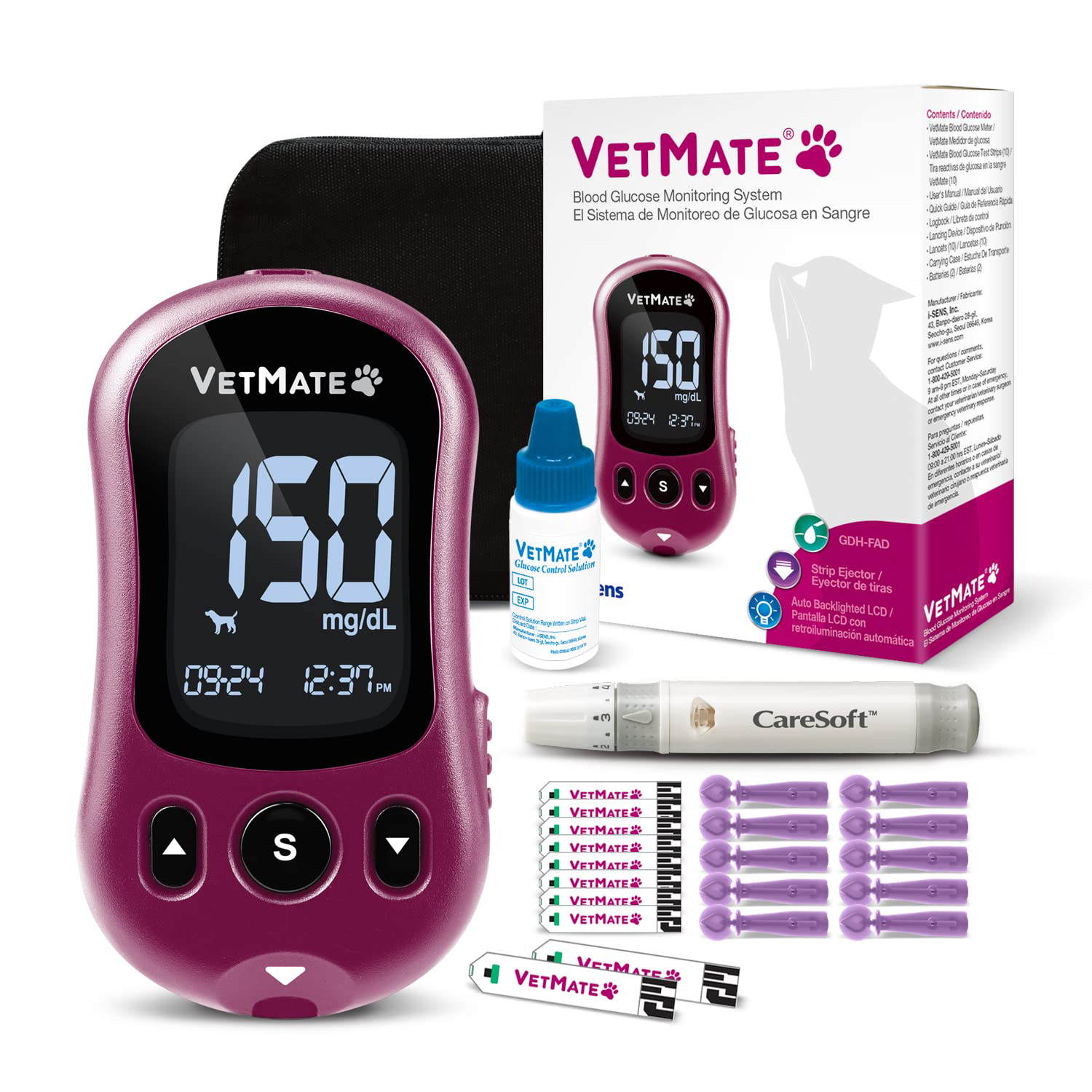 Vetmate Dogs_Cats Diabetes Monitoring System Kit
