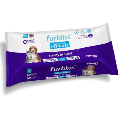 Vetnique Labs Furbliss Pet Wipes