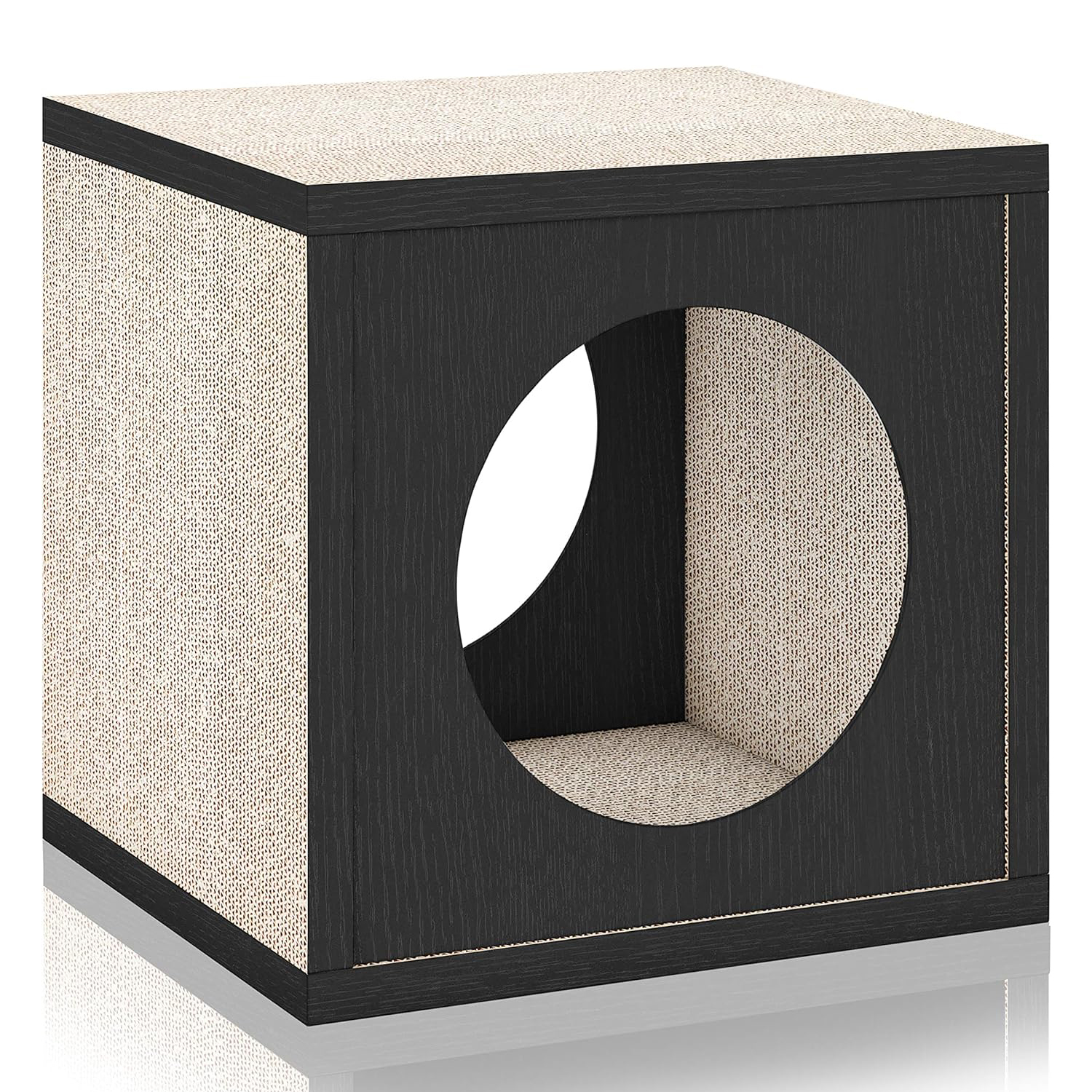 Way Basics Cat Scratching Post House Cube Scratcher