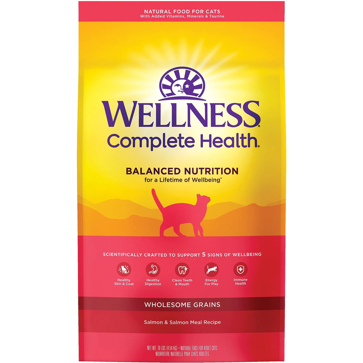 Wellness Complete Health Salmon Adult Dry Cat Food