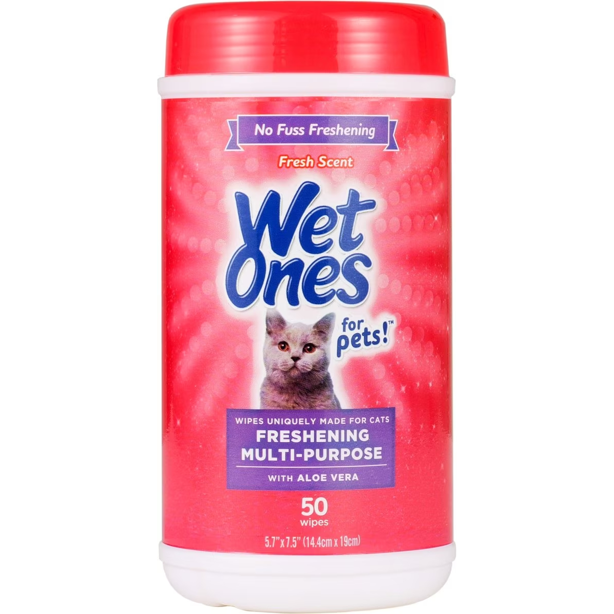 Wet Ones Freshing Multi-Purpose Fresh Scent Cat Wipes