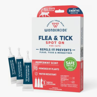 Wondercide Spot On Peppermint Flea & Tick Treatment