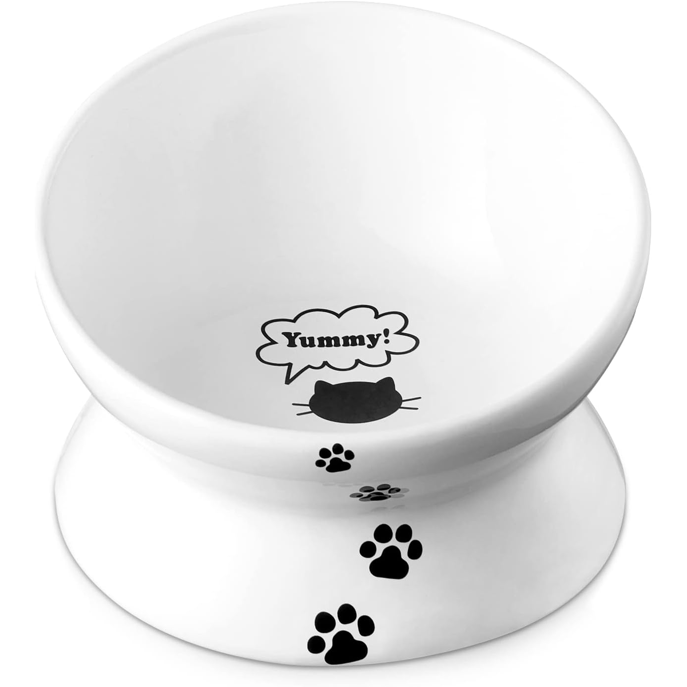 Y YHY Cat Bowl Anti Vomiting, Raised Cat Food Bowls