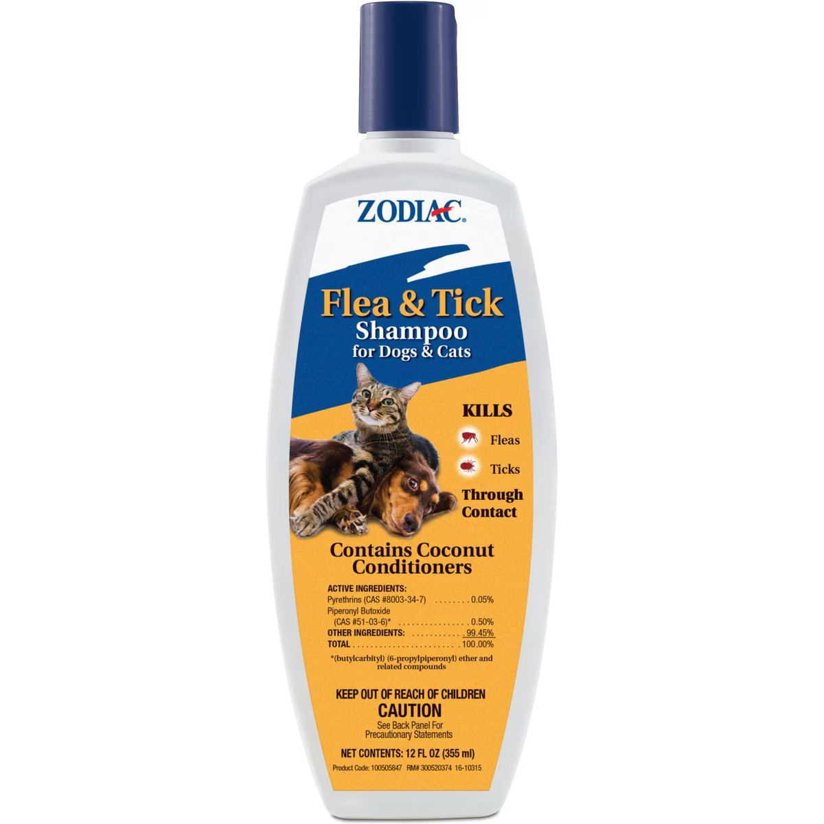 Zodiac Flea & Tick Shampoo for Dogs & Cats