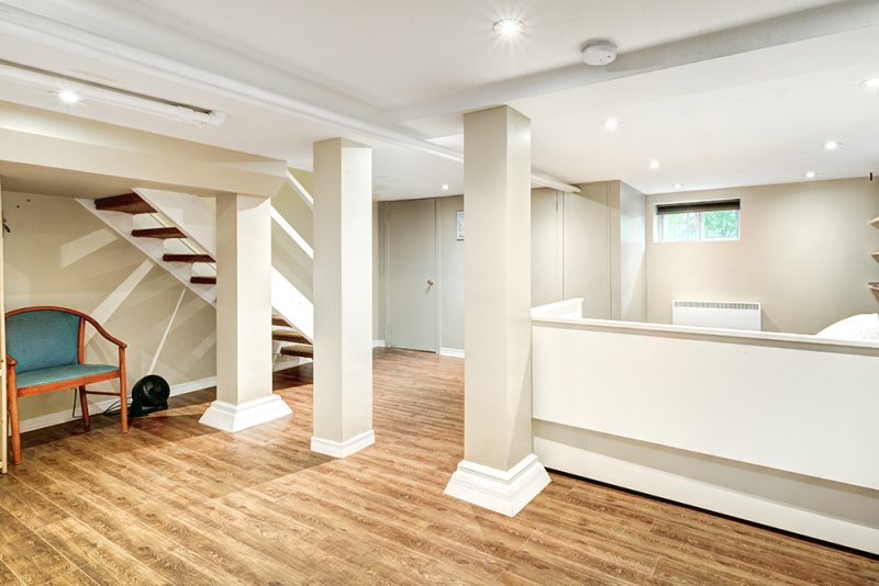 basement of an Old style townhouse