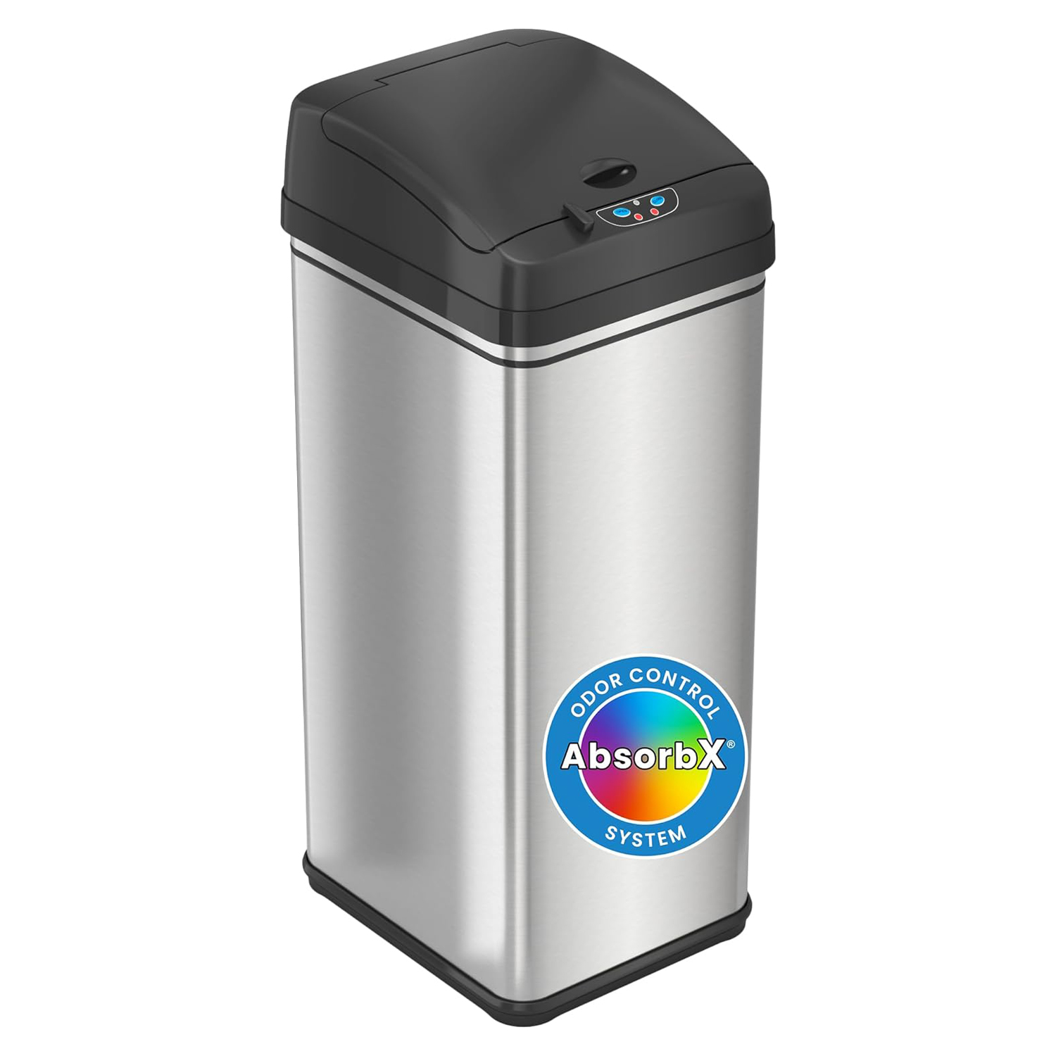 iTouchless 13 Gallon Stainless Steel Kitchen Trash Can