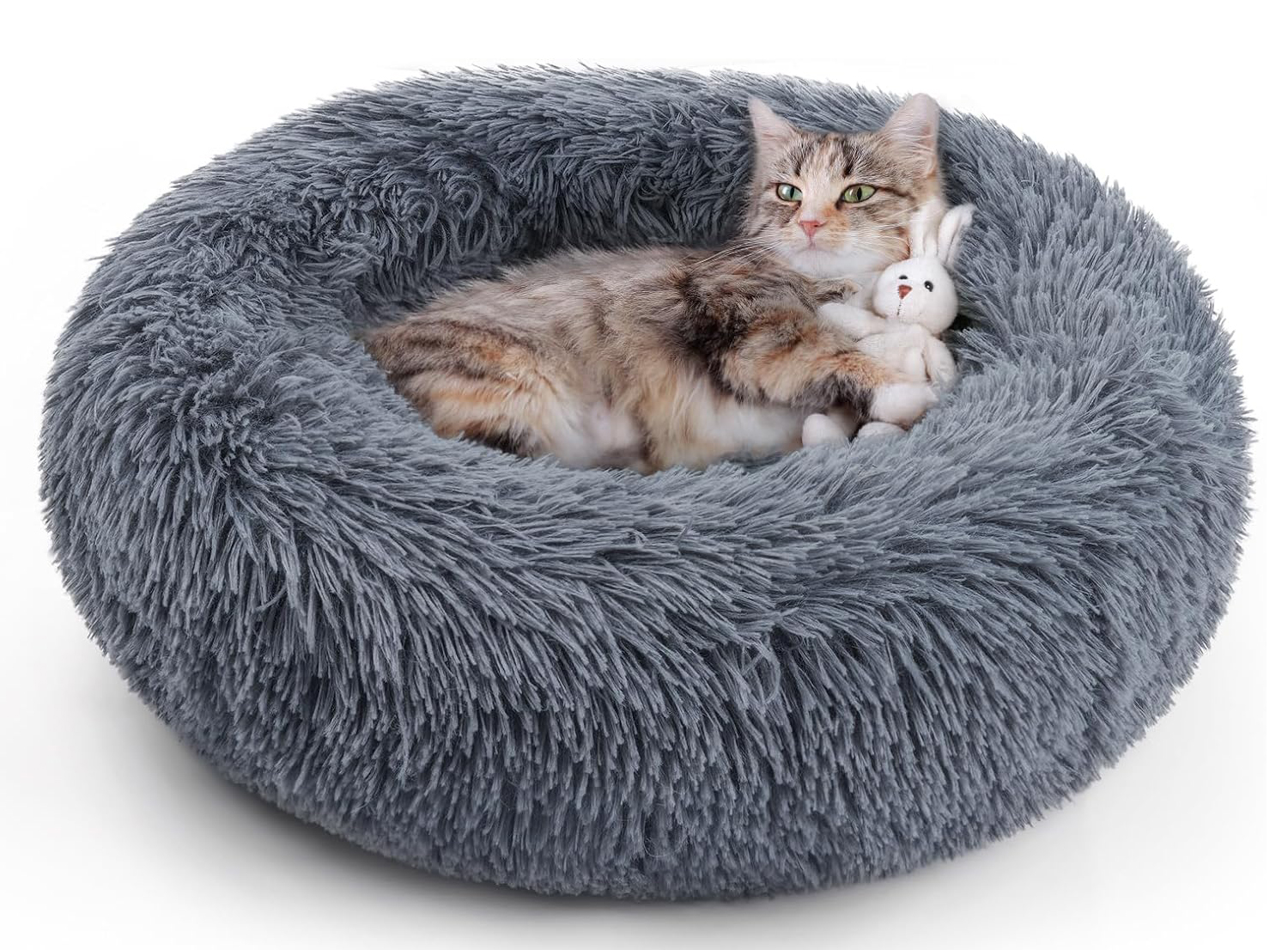rabbitgoo Cat Bed for Indoor Cats