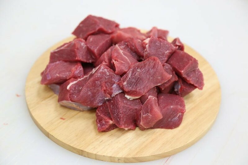 raw lamb meat